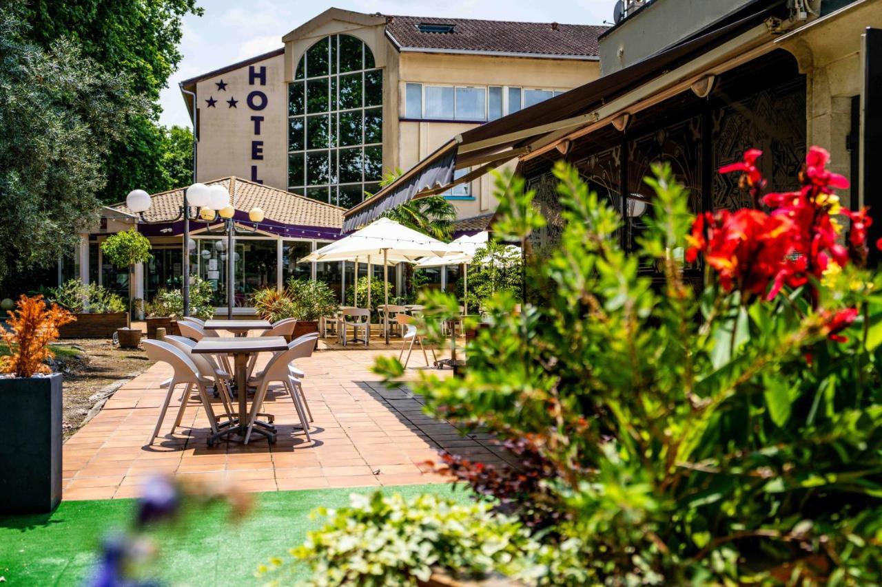 Logis Hotel & Restaurant Ludik Bergerac Exterior foto